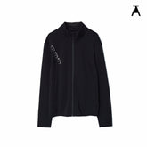 Men's Stand Collar Knitted Jacket